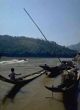 Mekong River near Houayxai, Bokeo Province, Laos